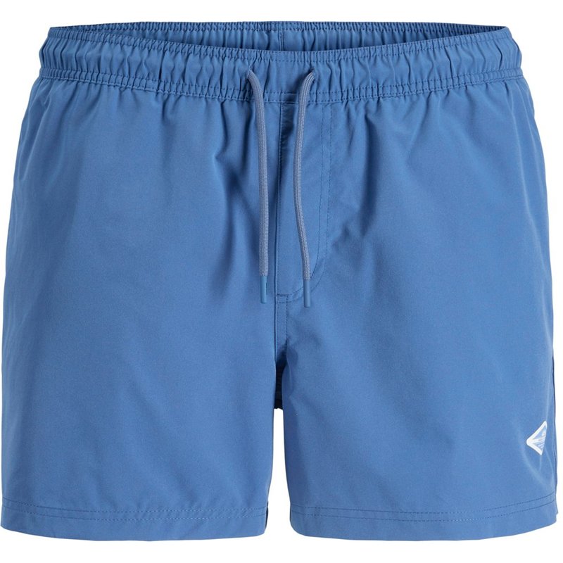 Jack & Jones Glatte Badeshorts mit elastischem Bund und Kordelzug