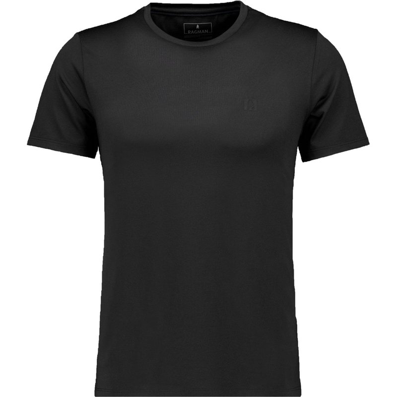 Ragman Glattes Performance-Shirt mit Keep-Dry-Funktion, Modern Fit