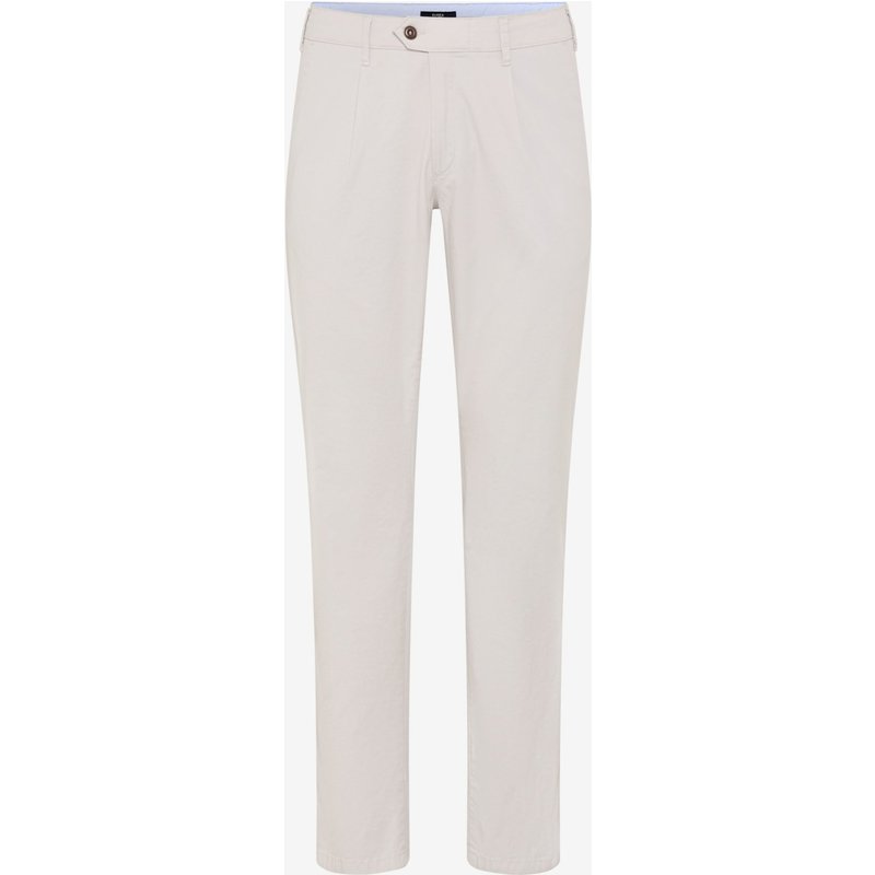 Eurex Stretch-Chino Luis mit Lyocell-Anteil und Bundfalte, Regular Fit