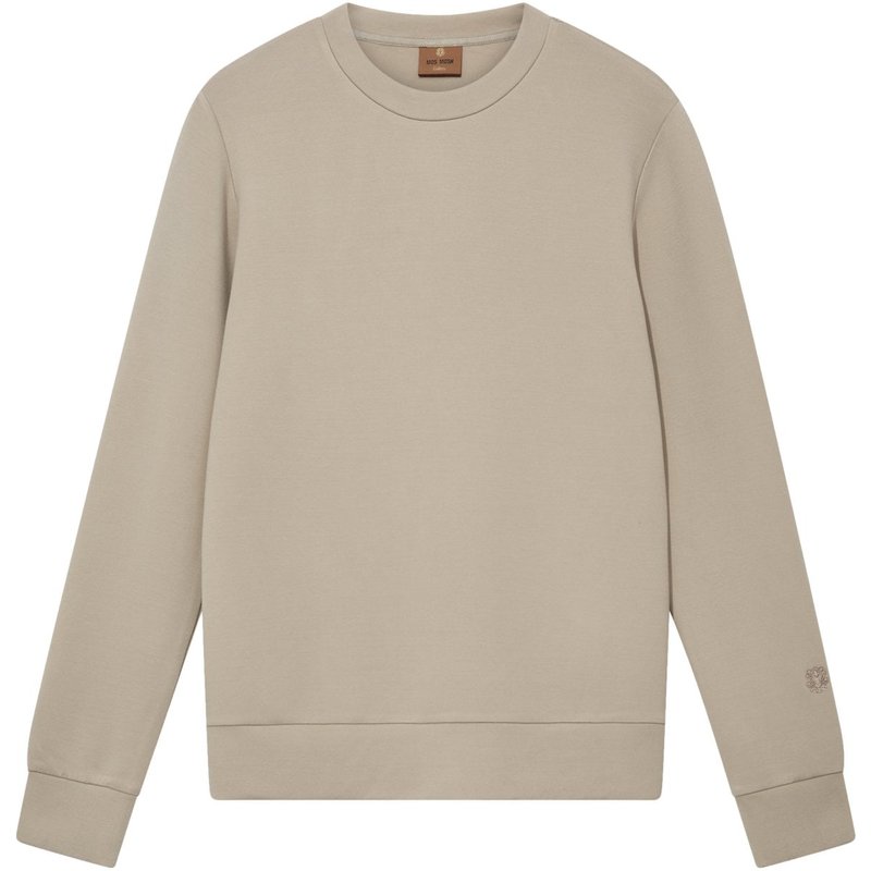 MOS MOSH Gallery Stretch-Sweatshirt aus einem Baumwoll-Mix, Extralang