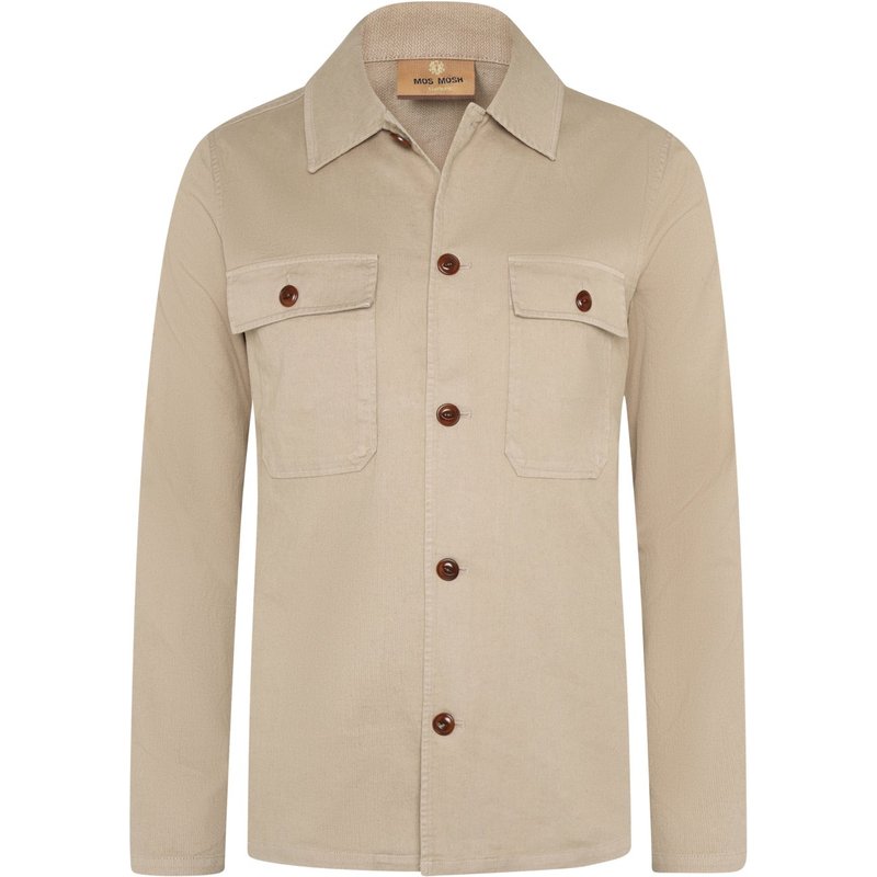 MOS MOSH Gallery Softes Overshirt aus einem Leinenmix