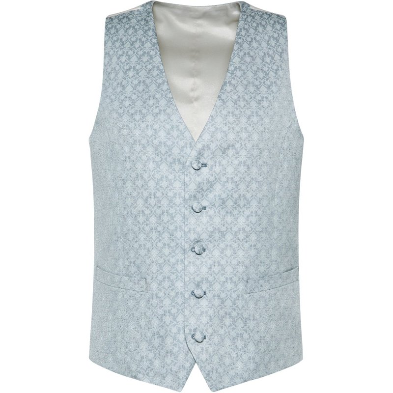Digel Festliche Weste mit floralem Muster, Modern Fit