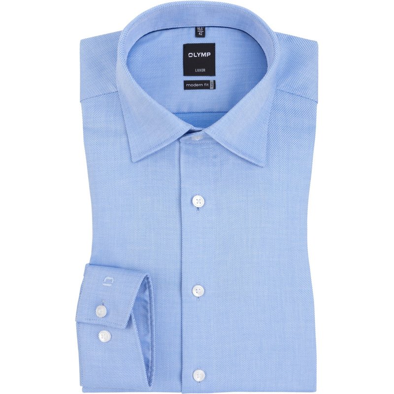 OLYMP Luxor Modern Fit Stretch-Hemd, Extralang