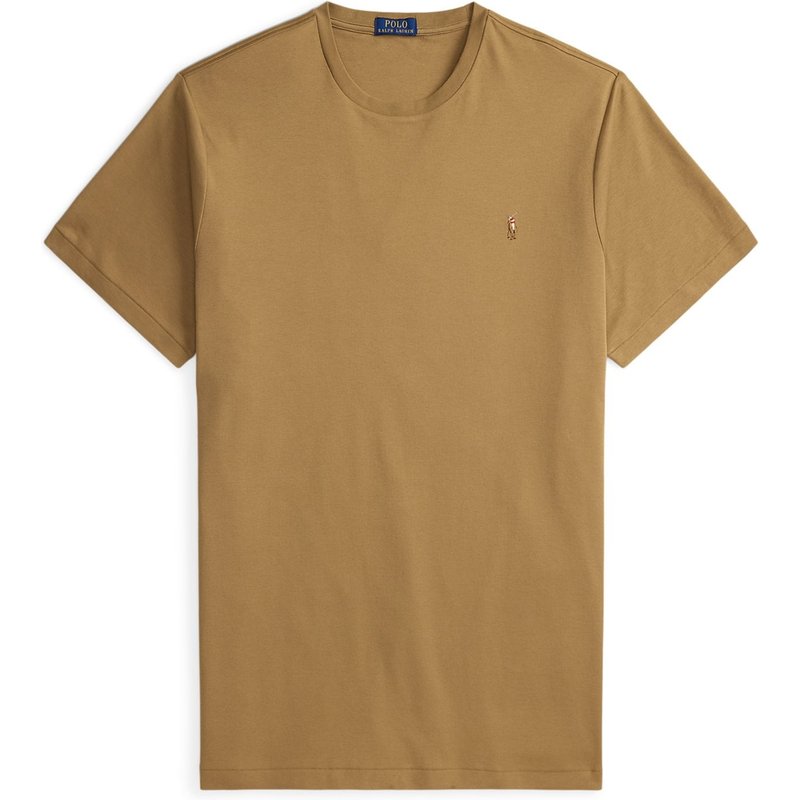 Polo Ralph Lauren Softes Jersey-T-Shirt aus Baumwolle mit Logo-Stickerei