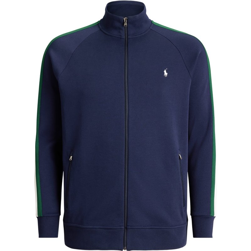 Polo Ralph Lauren Sweatjacke aus einem Baumwoll-Mix mit Logo-Stickerei