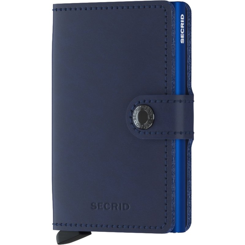Secrid Kompakter Leder-Geldbeutel mit Cardprotector