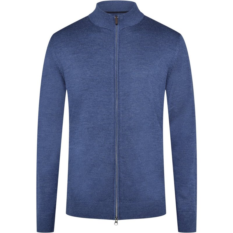 Tom Rusborg Strickjacke aus Merinowolle