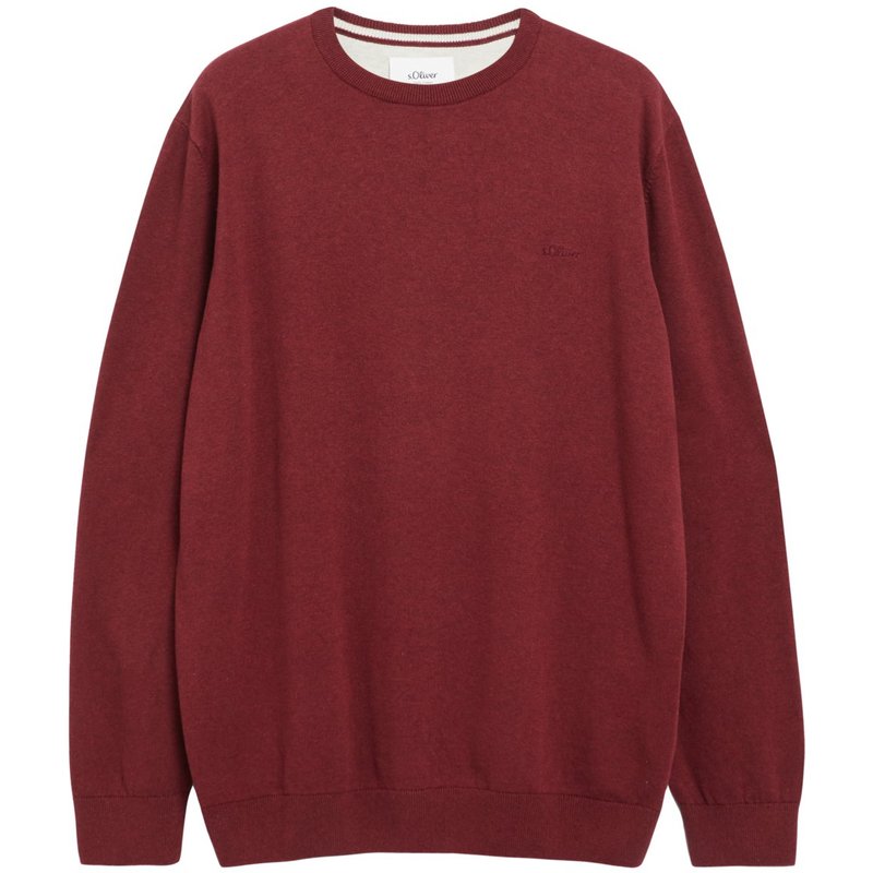 s.Oliver Pullover aus einem soften Baumwollstrick