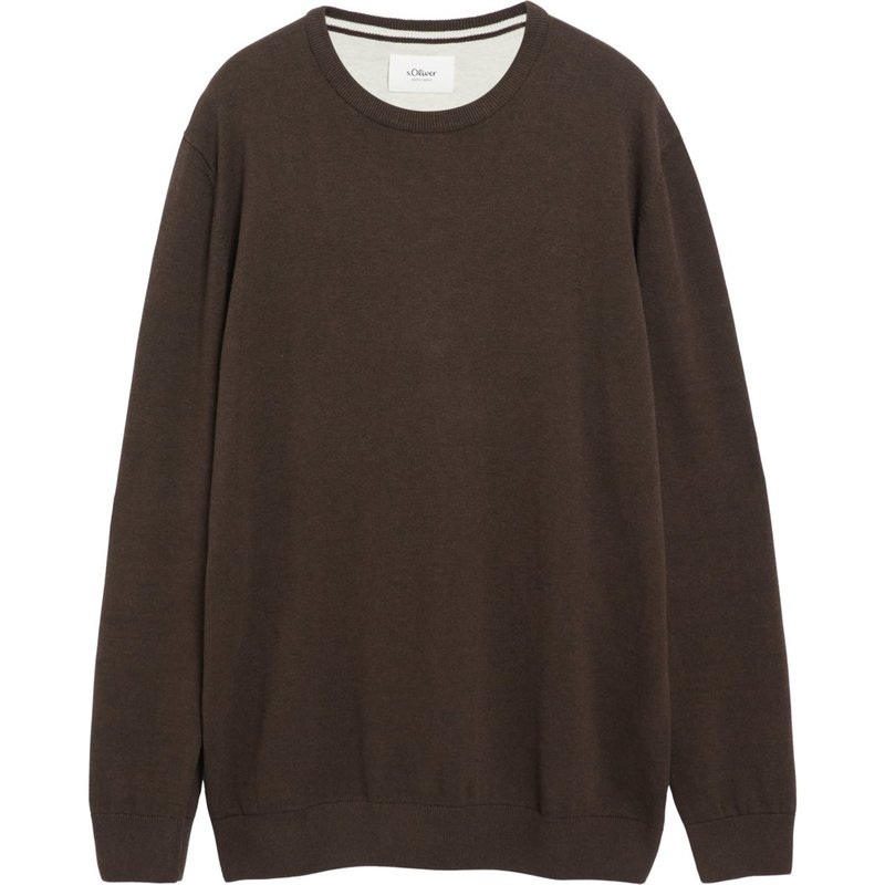 s.Oliver Pullover aus einem soften Baumwollstrick