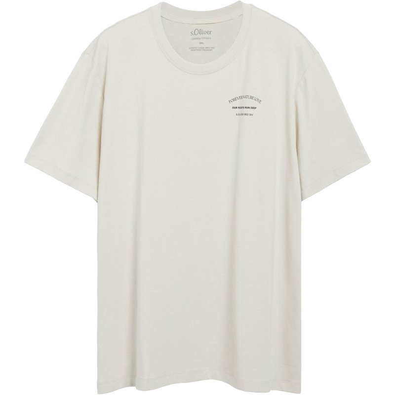 s.Oliver T-Shirt aus Baumwolle mit beidseitigem Print