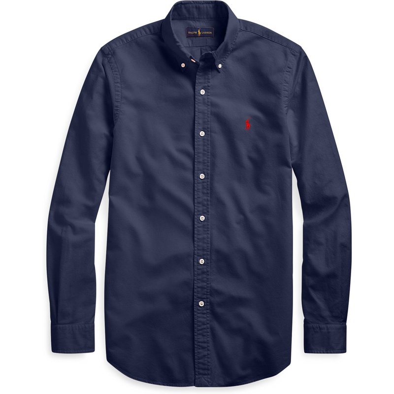 Polo Ralph Lauren Oxfordhemd mit Logo-Stickerei, Classic Fit