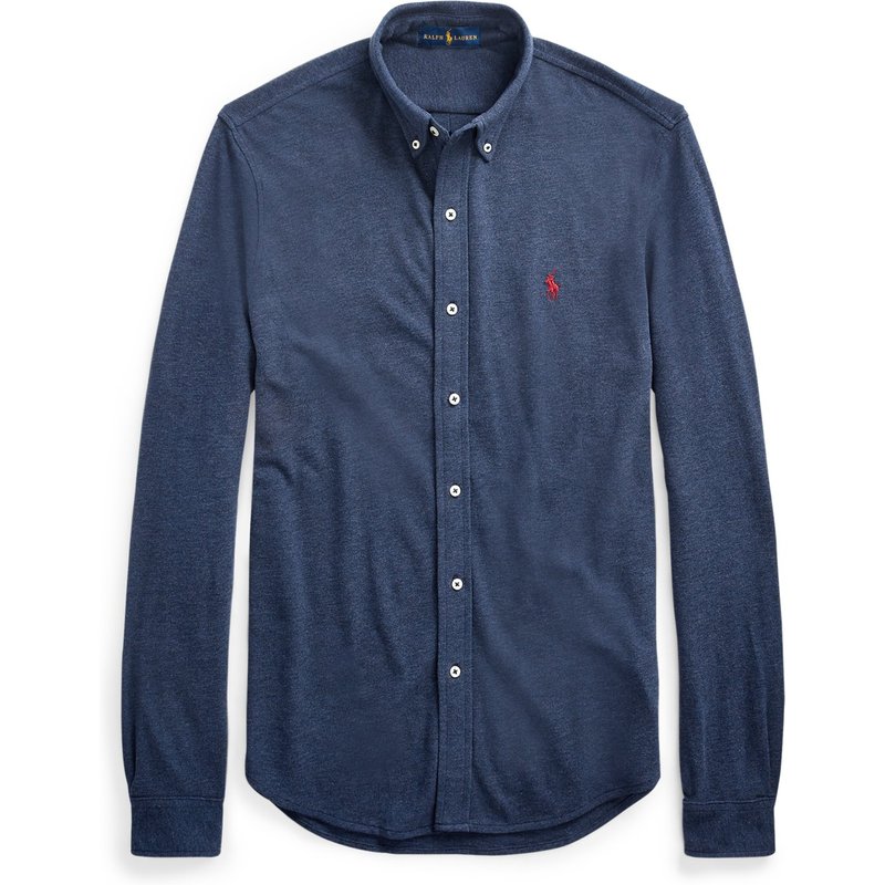 Polo Ralph Lauren Leichtes Piqué-Hemd aus Baumwolle mit Logo-Stickerei