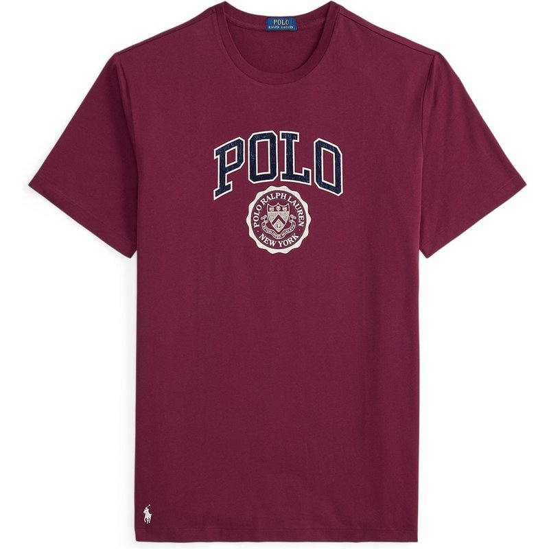 Polo Ralph Lauren T-Shirt aus Baumwolle mit Label-Frontprint