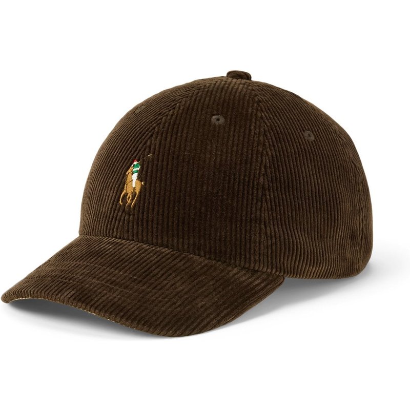 Polo Ralph Lauren Cap aus Baumwollcord mit Stretch und Logo-Stickerei