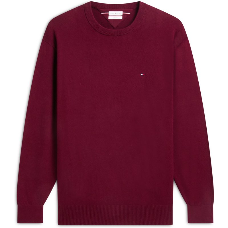 Tommy Hilfiger Leichter Pullover mit Kaschmir und O-Neck
