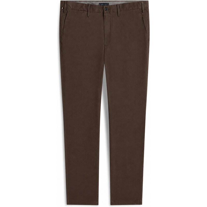 Tommy Hilfiger Twill-Chino Denton Essential mit dezenter Struktur und Stretch, Slim Straight