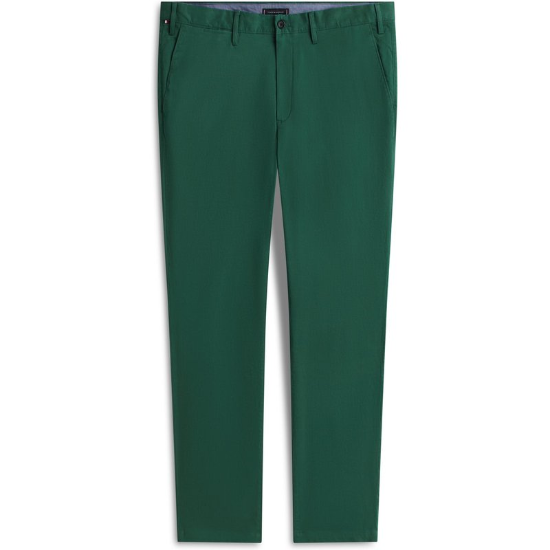 Tommy Hilfiger Twill-Chino Denton Essential mit dezenter Struktur und Stretch, Slim Straight