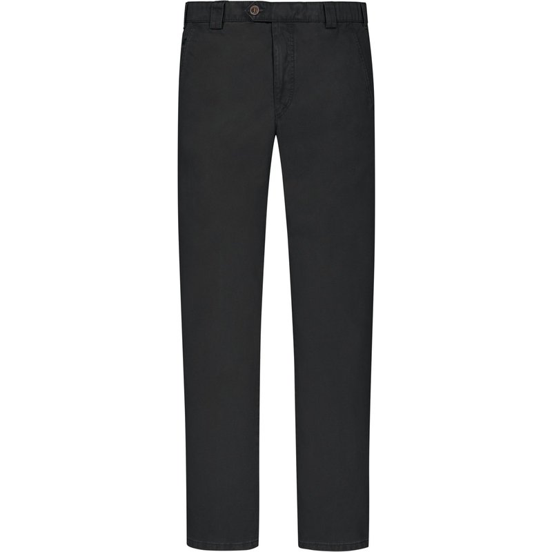 Meyer Twill-Chino Roma aus Baumwolle mit Stretchanteil