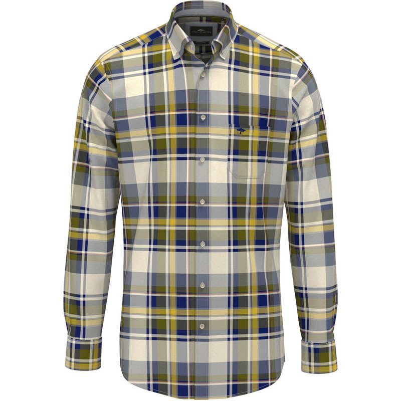 Fynch-Hatton Flanellhemd in Oxford-Qualität mit Button Down-Kragen, Regular