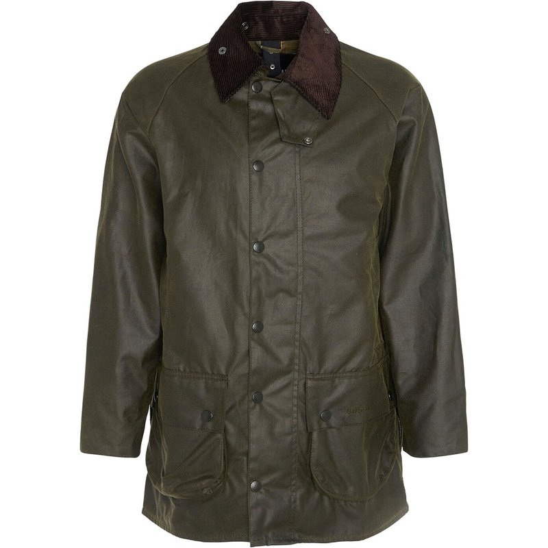 Barbour Wachsjacke Beaufort mit Cordkragen