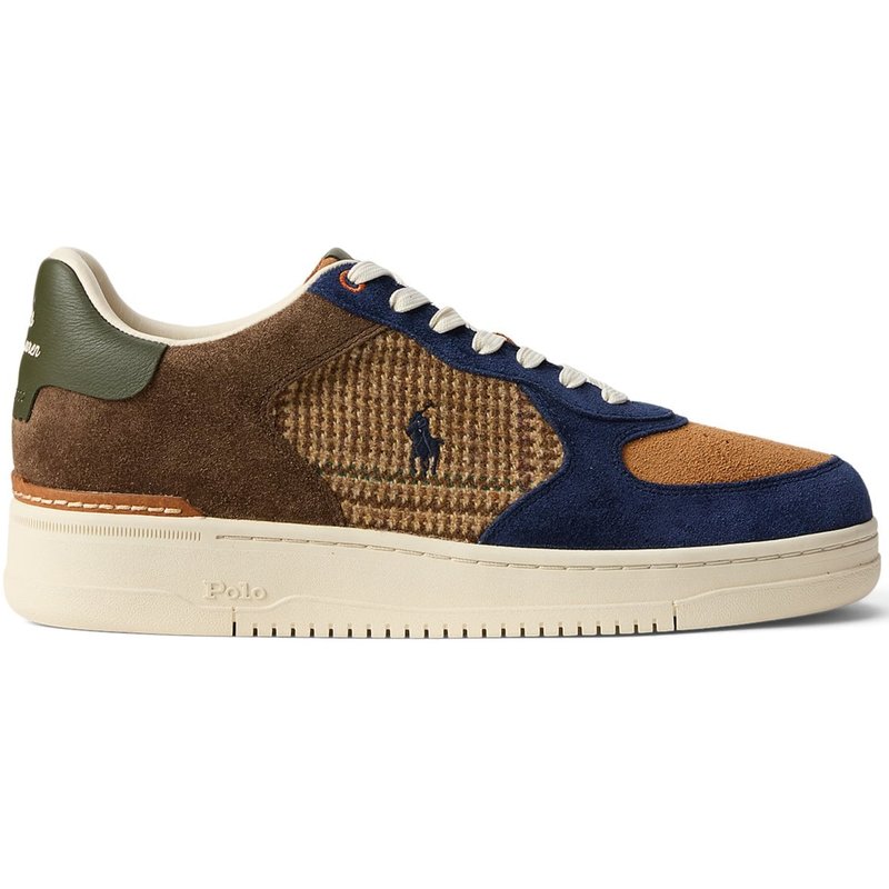 Polo Ralph Lauren Sneaker Masters Court aus einem Color-Blocking Material-Mix