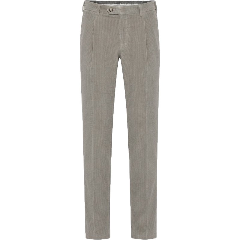 Hiltl Cordhose Primo aus Baumwolle mit Bundfalte, Regular Fit