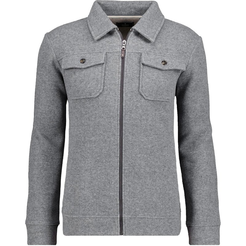 Ragman Overshirt aus einem soften Woll-Mix mit Brusttaschen