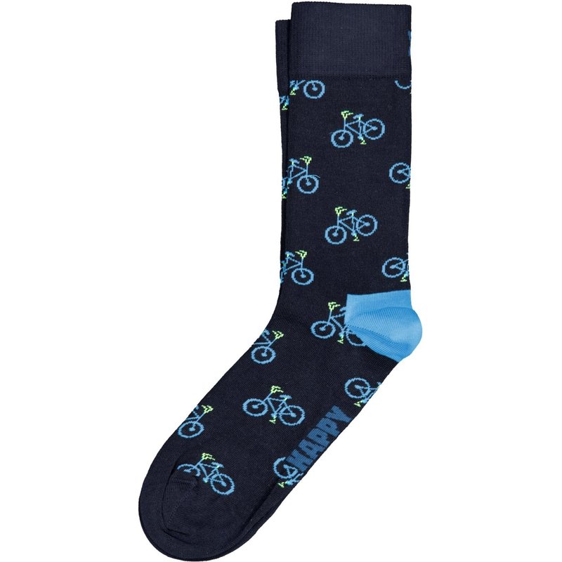 Happy Socks Socken mit Fahrrad-Motiven und Stretchanteil