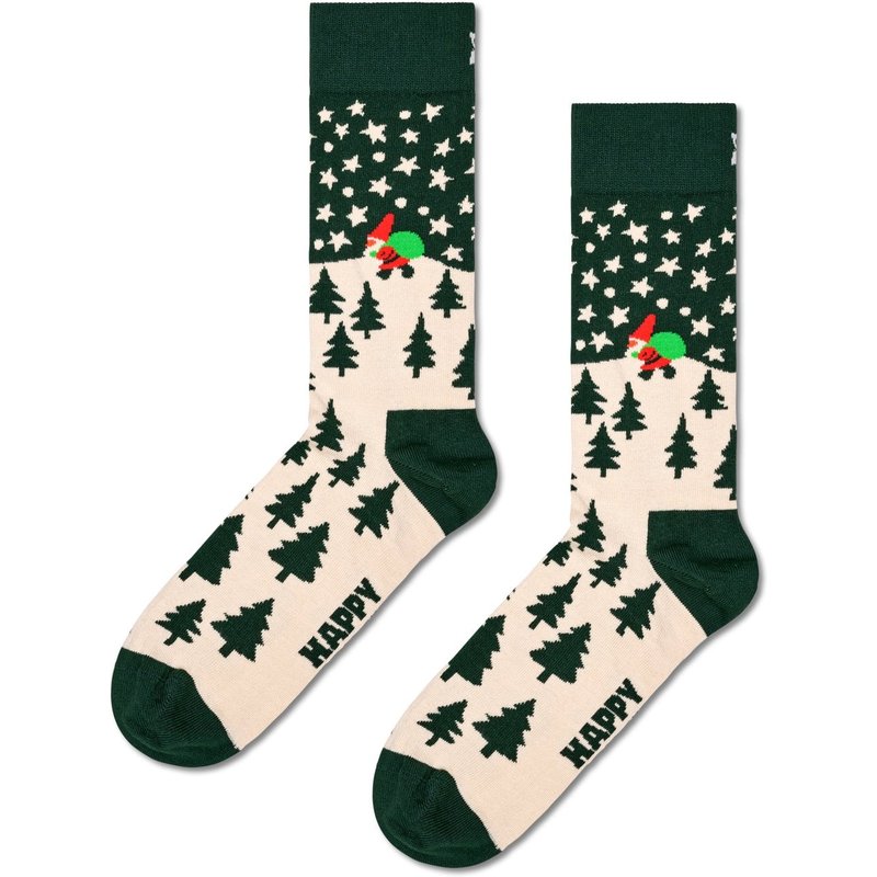 Happy Socks Socken mit Santa-Motiven und Stretch