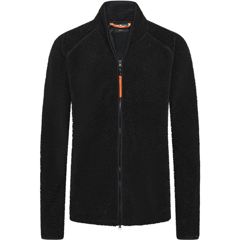 Blue Wave Funktionale Fleecejacke mit Zip in Teddyfell-Optik, Regular