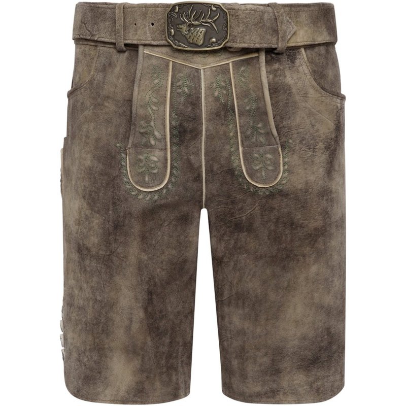 Spieth & Wensky Traditionelle Trachtenlederhose aus weichem Ziegenleder