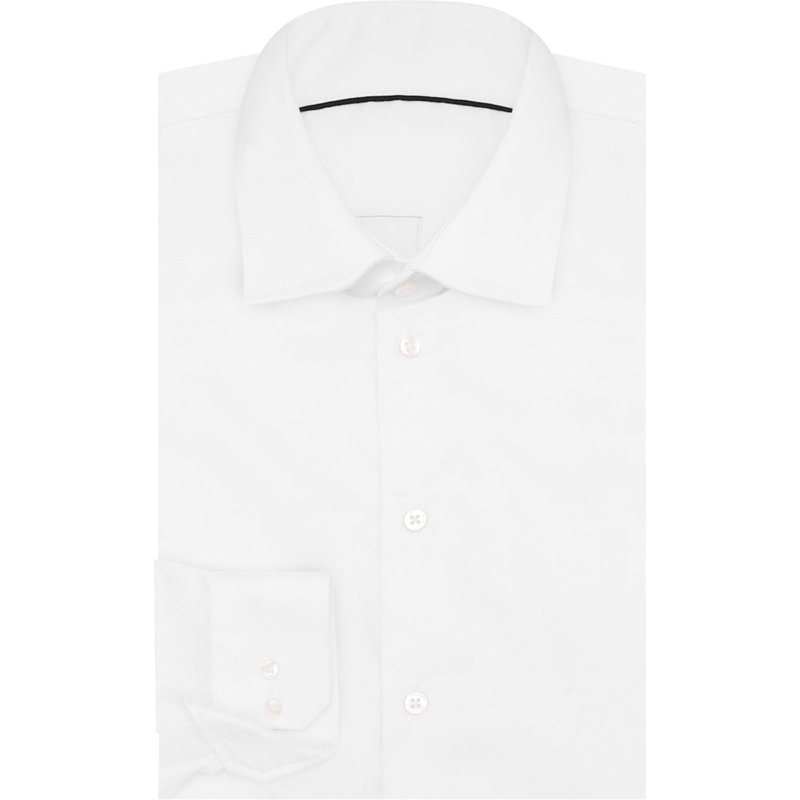 Hirmer Twill-Hemd aus Baumwolle mit Kentkragenn, Modern Fit, Extralang
