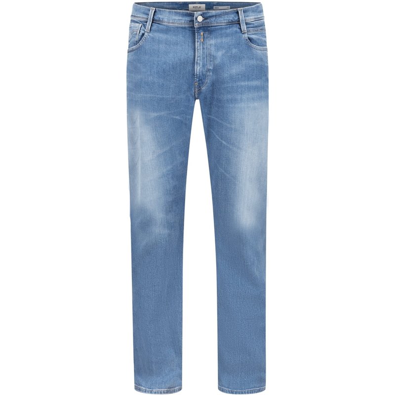 Replay Jeans Anbass mit Stretch und Waschung, Slim Fit