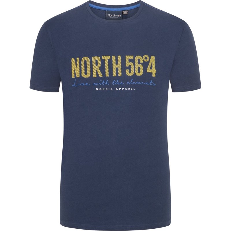 North 56°4 T-Shirt mit Frontprint
