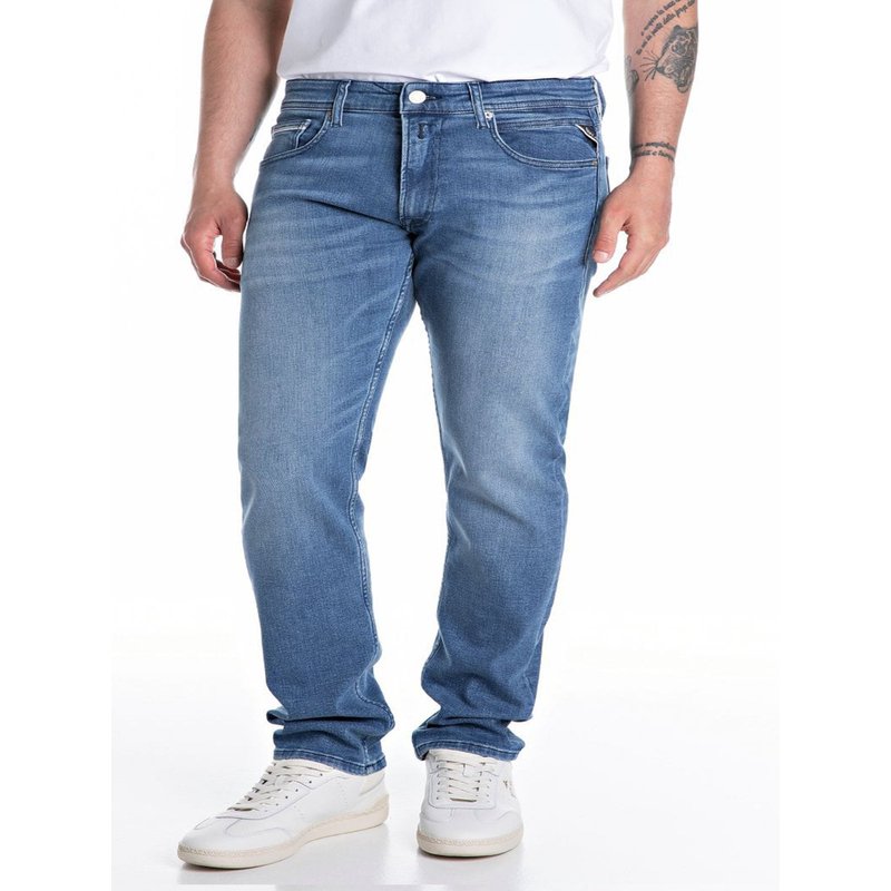 Replay Jeans Grover mit hohem Stretchanteil, Straight Fit