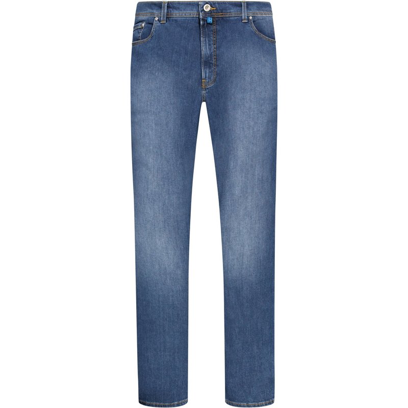 Pierre Cardin Futureflex Jeans in dezenter Used-Optik