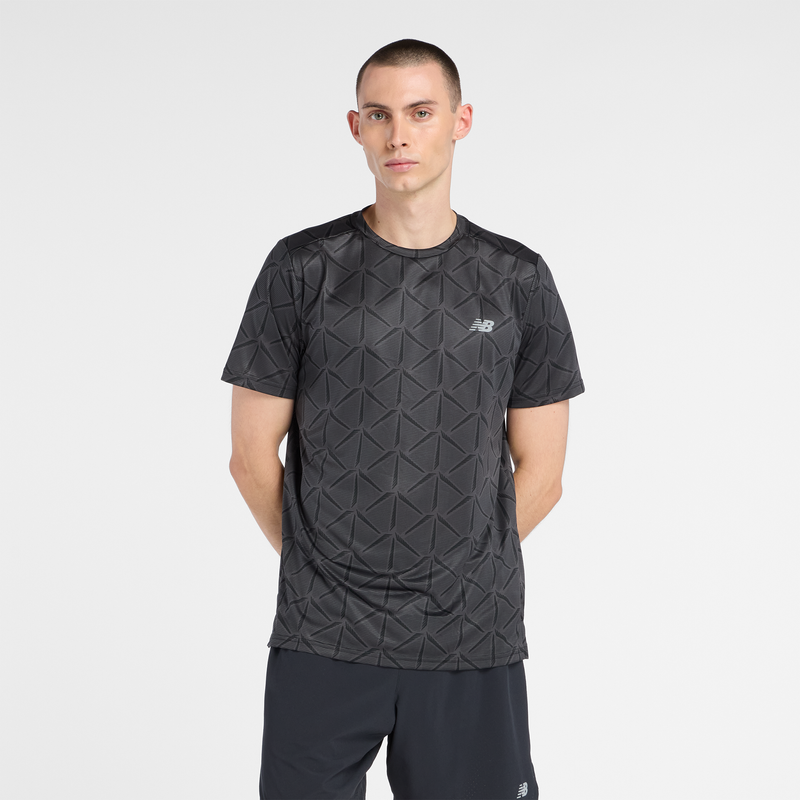 Levně Pánské tričko New Balance MT6116OHBK – černé