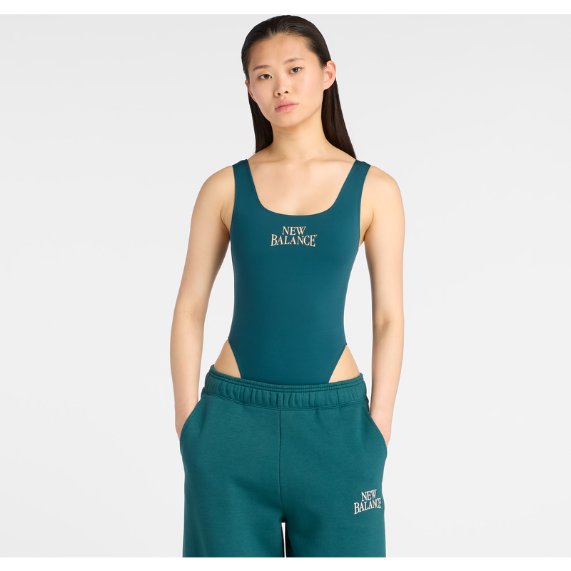 Levně Dámské body New Balance WS61T61OAAV – zelené