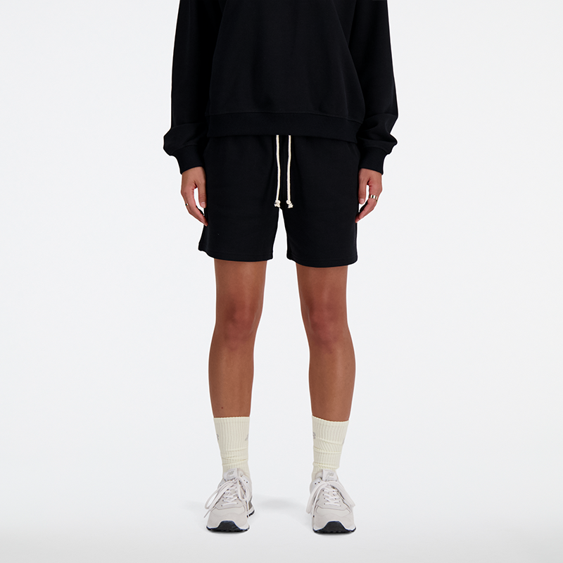 Levně Dámské šortky New Balance WS41508BK – černé