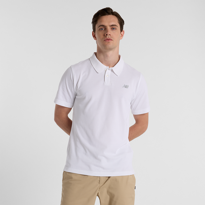 Levně Pánské tričko New Balance MT51519WT – bílé