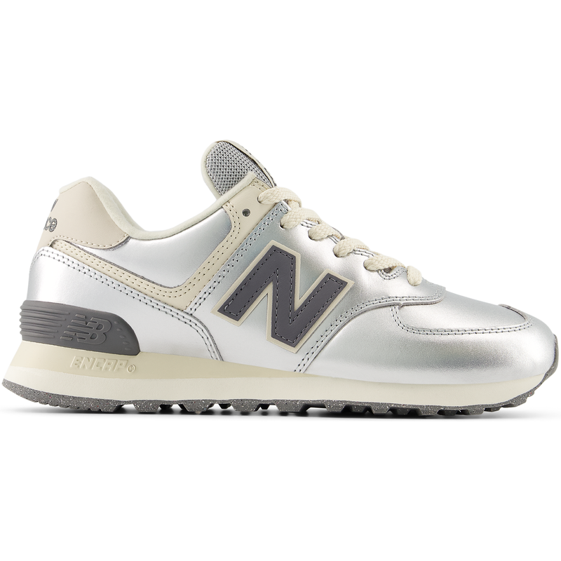 Levně Dámské boty New Balance WL574MLG – stříbrný