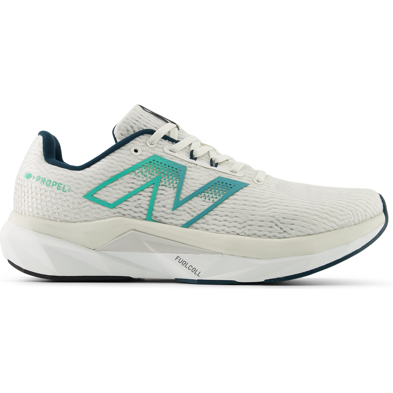 Levně Pánské boty New Balance FuelCell Propel v5 MFCPR1K4 – béžové