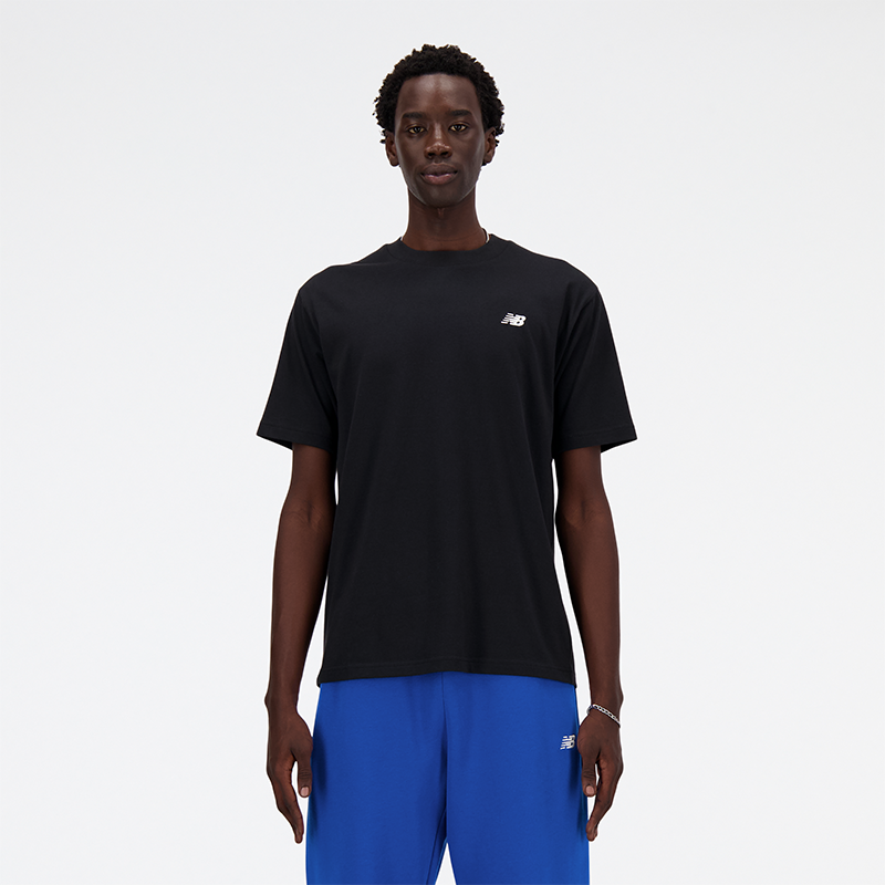 Levně Pánské tričko New Balance MT41509BK – černé