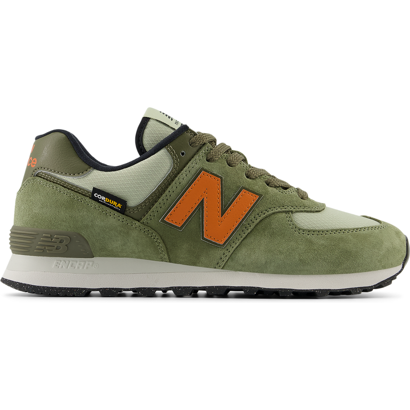 Levně Unisex boty New Balance U574SOC – zelené