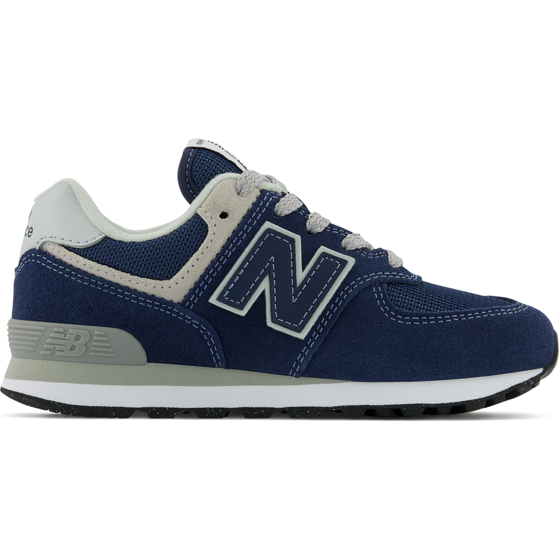 Levně Dětské boty New Balance PC574EVN – tmavomodrá