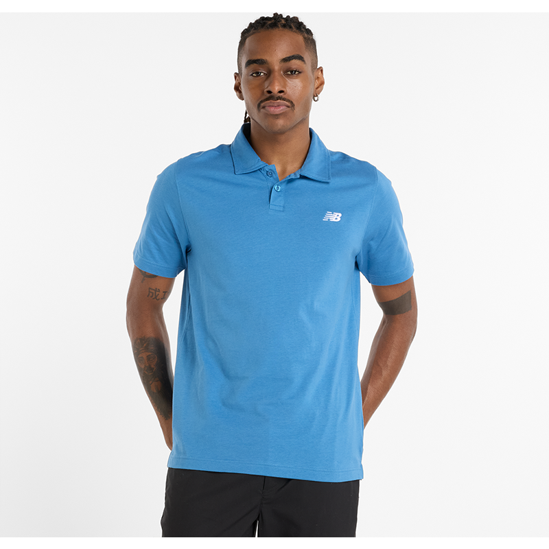 Levně Pánské tričko New Balance MT51504SET – modré