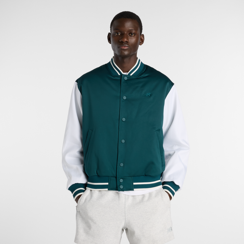 Levně Pánská bunda New Balance MJ6102R7AAV – zelené