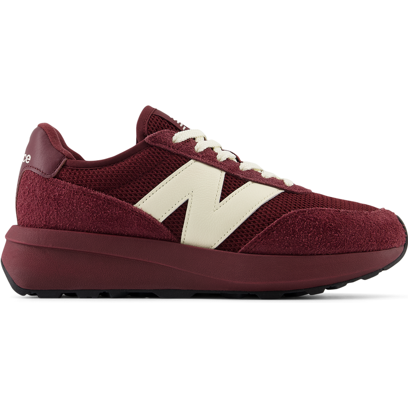 Levně Unisex boty New Balance U370PA – bordó