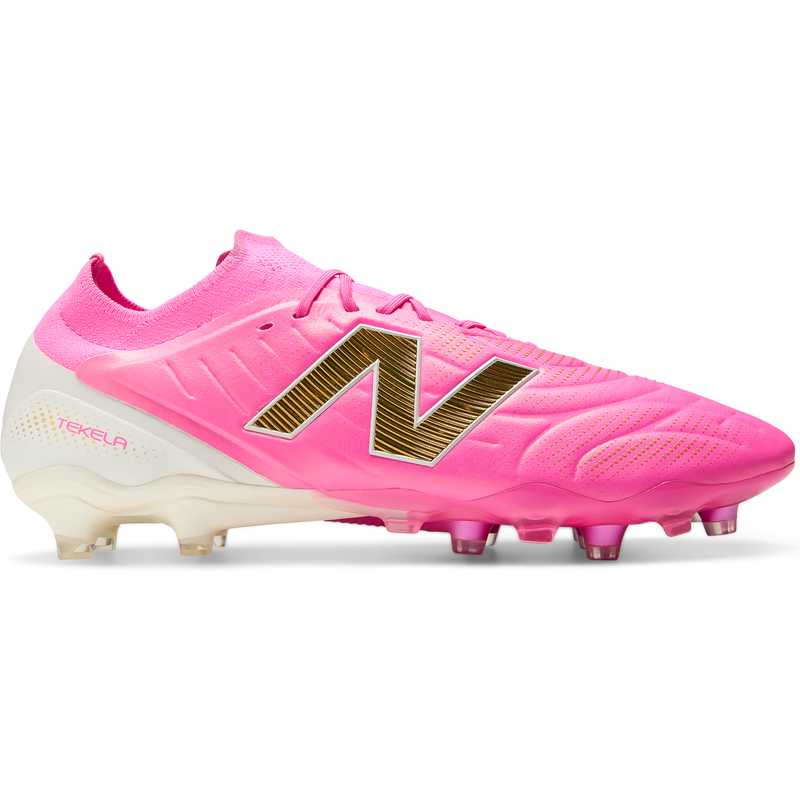 Levně Pánské kopačky New Balance TEKELA ELITE FG V5 UT1FL8UJ – růžové
