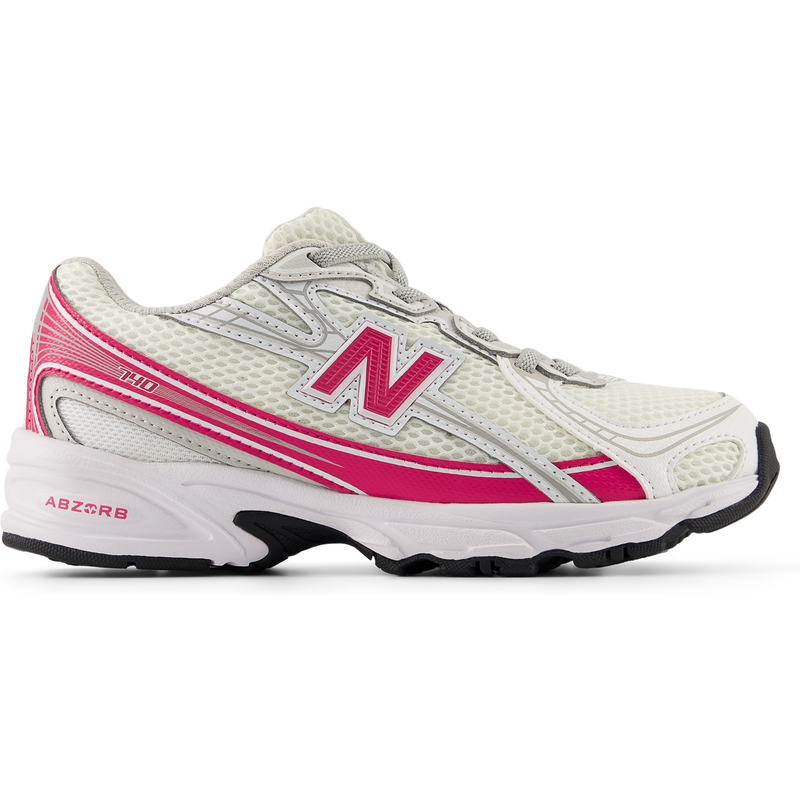 Levně Dětské boty New Balance P740677 – růžové